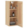 vidaXL Wandschrank Sonoma-Eiche 34,5x34x90 cm Holzwerkstoff