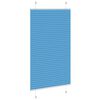 vidaXL Plissee Blau 80x150 cm Stoffbreite 79,4 cm Polyester
