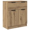 vidaXL Sideboard mit Schubladen 3 pcs Artisan-Eiche Holzwerkstoff