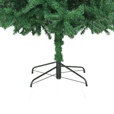 vidaXL Künstlicher Weihnachtsbaum mit Beleuchtung 300 cm Grün