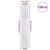 vidaXL Stretchfolie 2 Stk. Transparent 30 &mu;m 50 cm x 150 m