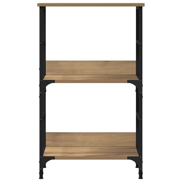 vidaXL B&uuml;cherschrank Artisan-Eiche 50x33x82 cm Holzwerkstoff