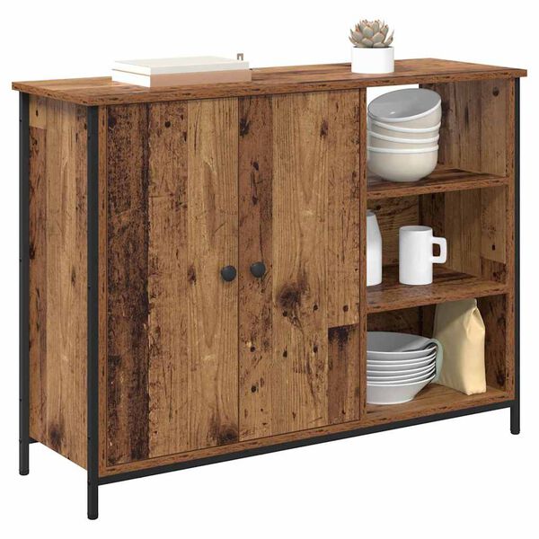 vidaXL Sideboard Altholz 100 x 33 x 75 cm Holzwerkstoff
