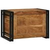 vidaXL Aufbewahrungsbox mit Speicher 60 x 40 x 41 cm Massivholz Akazie