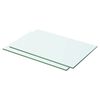 vidaXL Regalb&ouml;den 2 Stk. Glas Transparent 50x25 cm