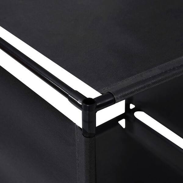 vidaXL Stufenregal 130×45×170 cm Stoff