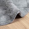 vidaXL Teppich Shaggy Hochflor NAVARRA Hellgrau 160x160 cm Polyester