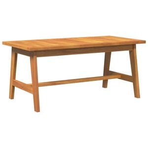 vidaXL Couchtisch &Ouml;l-Natur Massivholz Akazie
