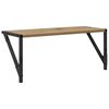 vidaXL Wandregale 2 pcs Artisan-Eiche 60 x 25 x 25,5 cm Holzwerkstoff