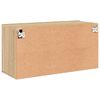 vidaXL TV-Wandschrank Sonoma-Eiche 80x30x41 cm