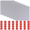 vidaXL Spiegel 8 stk. Silber 20,5 x 20,5 x 0,4 cm Hochwertiges Glas