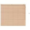 vidaXL Jalousie Eichenoptik 160 x 130 cm 35 mm Massives Paulownia-Holz