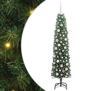 vidaXL K&uuml;nstlicher Weihnachtsbaum mit 300 LEDs mit St&auml;nder Gr&uuml;n 180 cm