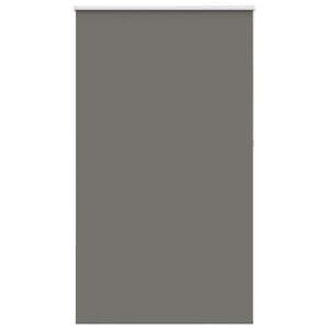vidaXL Verdunkelungsrollo Grau 135x230cm Stoffbreite 131,6cm Polyester