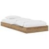 vidaXL Bodenbettgestell Artisan-Eiche 80 x 200 cm Holzwerkstoff