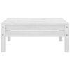 vidaXL 9-tlg. Garten-Lounge-Set Wei&szlig; Massivholz Kiefer