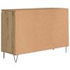 vidaXL Sideboard Artisan-Eiche 101,5x35x70 cm Holzwerkstoff