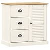 vidaXL Sideboard mit Schubladen VIGO 78x40x75 cm Massivholz Kiefer