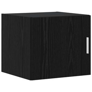 vidaXL Wandschrank Schwarze Eiche 45 x 42,5 x 40 cm Holzwerkstoff