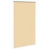vidaXL Verdunkelungsrollo Beige 130x230 cm Stoffbreite 126,6 cm