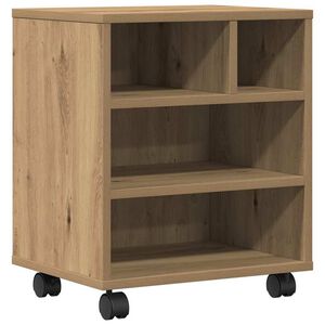 vidaXL Druckerst&auml;nder Artisan-Eiche 41 x 32 x 48 cm Holzwerkstoff