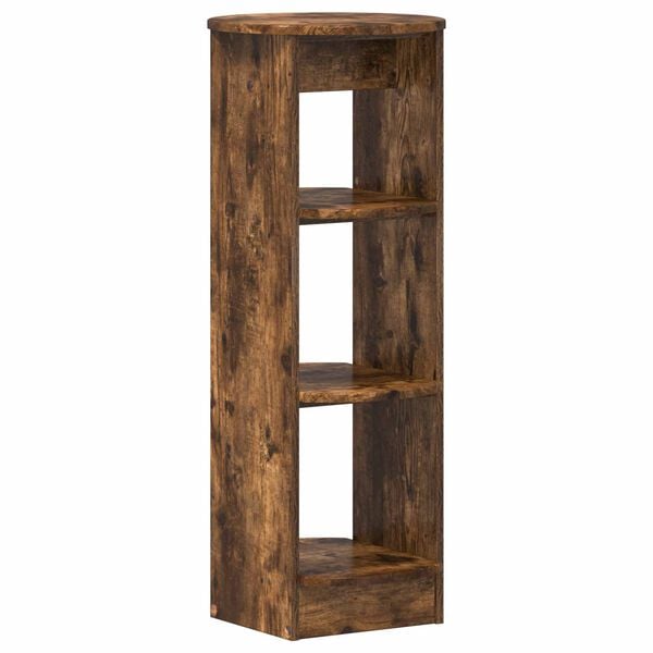 vidaXL Seitenschrank Ger&auml;ucherte Eiche 40 x 40 x 100 cm Holzwerkstoff