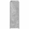 vidaXL Sonnenschirmhalter Beton Grau 40 x 20 x 55,5 cm Holzwerkstoff