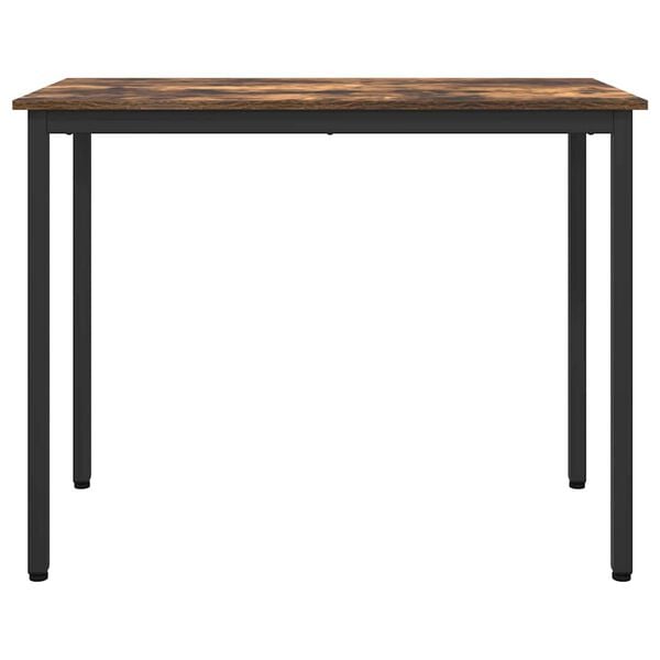 vidaXL Tisch Ger&auml;ucherte Eiche 100 x 50 x 76,5 cm