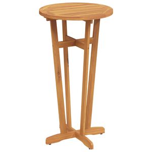 vidaXL Garten-Bartisch &Oslash;60x105 cm Massivholz Akazie