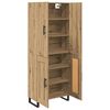vidaXL Highboard 2 pcs Artisan-Eiche 69,5 x 34 x 180 cm