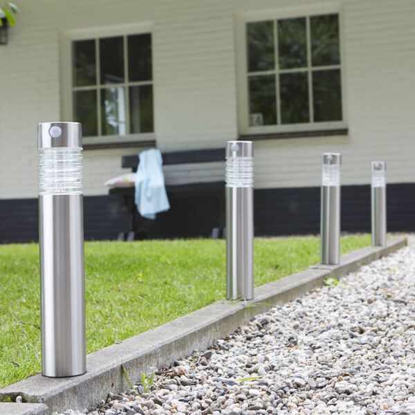 Luxform Intelligente Hybride LED-Garten-Solarleuchte Arizona PIR