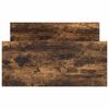 vidaXL Bettgestell ohne Matratze R&auml;uchereiche 100x200 cm Holzwerkstoff