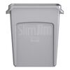 Rubbermaid M&uuml;lleimer Slim Jim 60 L Grau