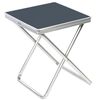 Camp Gear Campingstuhl Klapphocker Grau Aluminium 1404346