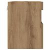 vidaXL TV-Wandschrank Artisan-Eiche 60 x 30 x 40 cm Holzwerkstoff