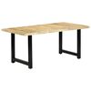 vidaXL Esstisch 180&times;90&times;76 cm Mango Massivholz