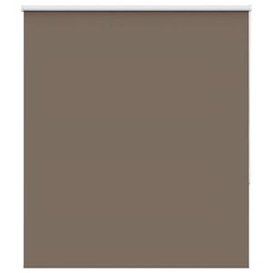 vidaXL Verdunkelungsrollo Kaffeebraun 140x175 cm Stoffbreite 136,6 cm