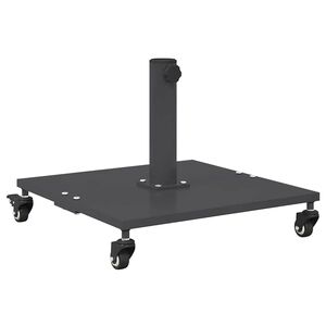 vidaXL Sonnenschirmst&auml;nder 26.8 kg Dunkelgrau Quadratisch Verstellbar