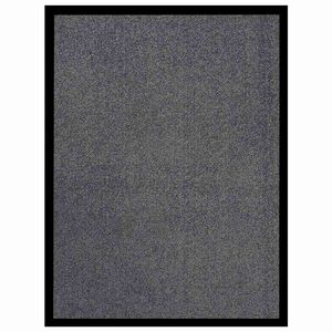vidaXL Fu&szlig;matte Anthrazit 40x60 cm