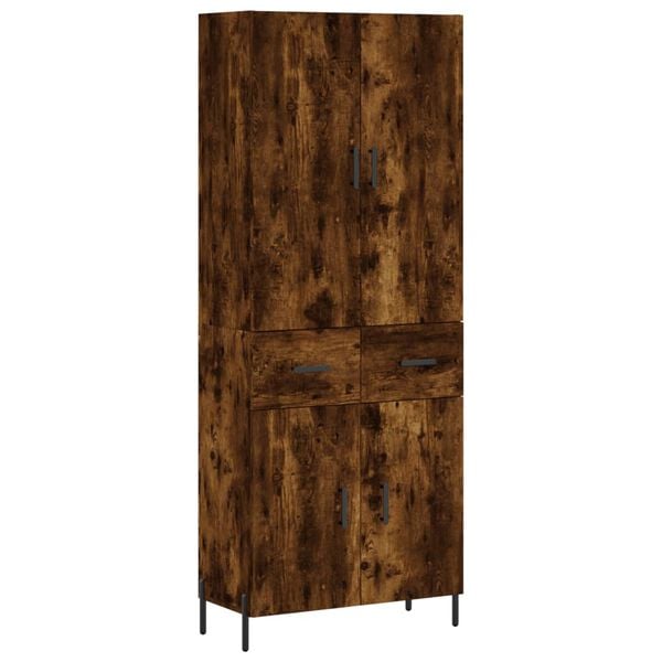 vidaXL Highboard R&auml;uchereiche 69,5x34x180 cm Holzwerkstoff