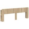 vidaXL Kopfteil Schrank mit Speicher Sonoma-Eiche Holzwerkstoff