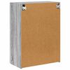 vidaXL TV-Wandschrank Graues Sonoma 59,5 x 31 x 80 cm Holzwerkstoff