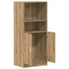 vidaXL K&uuml;chenschrank Artisan-Eiche 57x41,5x131,5 cm Holzwerkstoff