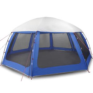vidaXL Poolzelt mit abnehmbarem &Uuml;berzelt Netzw&auml;nden Azurblau 612x612cm