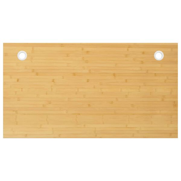 vidaXL Schreibtischplatte 110x60x4 cm Bambus