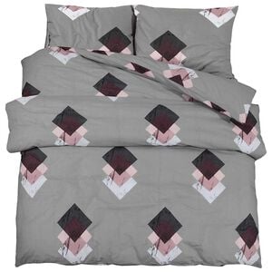 vidaXL Bettw&auml;sche-Set Mehrfarbig 240x220 cm Baumwolle