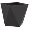 vidaXL Pflanzk&uuml;bel Schwarz 30 x 30 x 30 cm Stahl