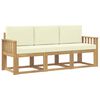 vidaXL Outdoor-Sofagarnitur 3 pcs