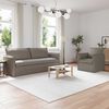 vidaXL Sofa 2 pcs Taupe