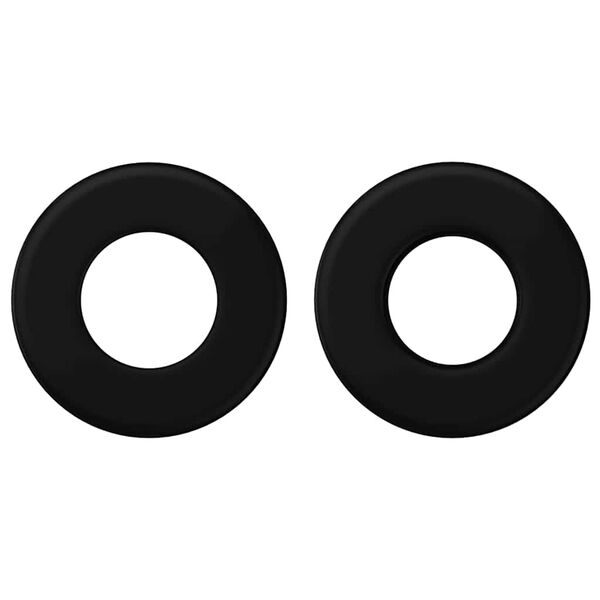 vidaXL Fu&szlig;ball Tischstopper 10 pcs Wei&szlig; 3 x 3 x 2 cm HIPS